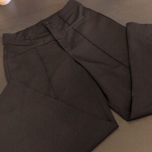 Cider Elegant Black Wide Leg Pants